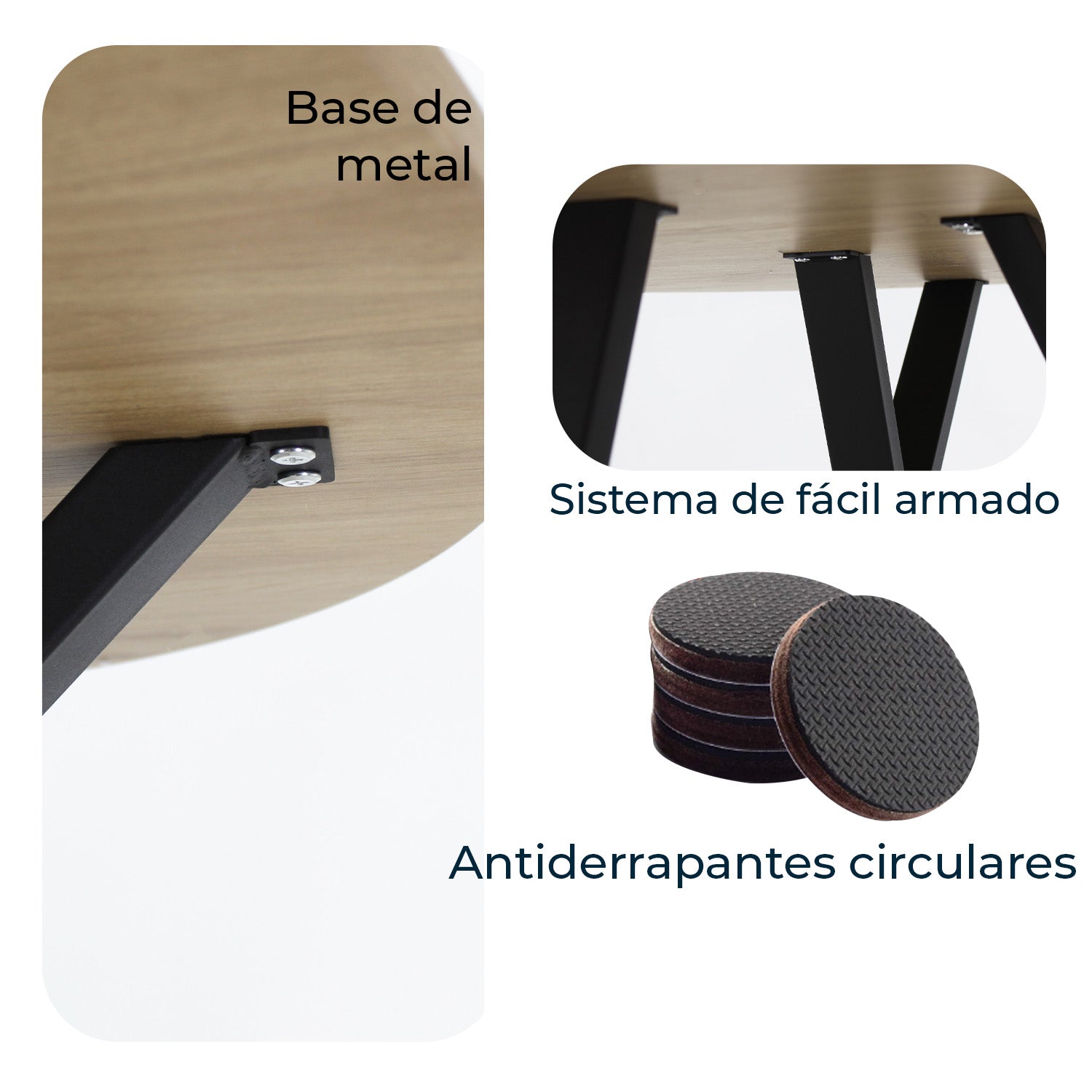 Mesa de Comedor Circular Sibari
