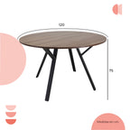 Mesa de Comedor Circular Sibari