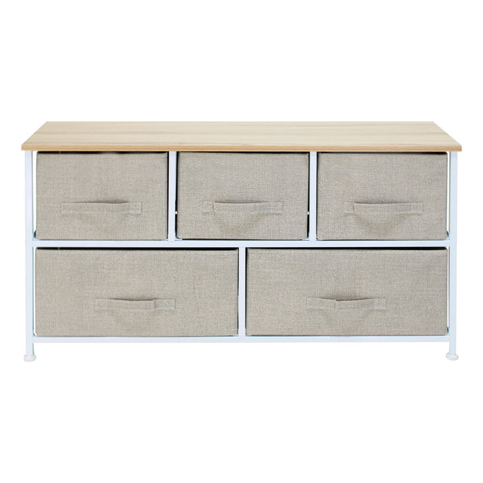 Credenza Organizador Carintia 5 Cajones