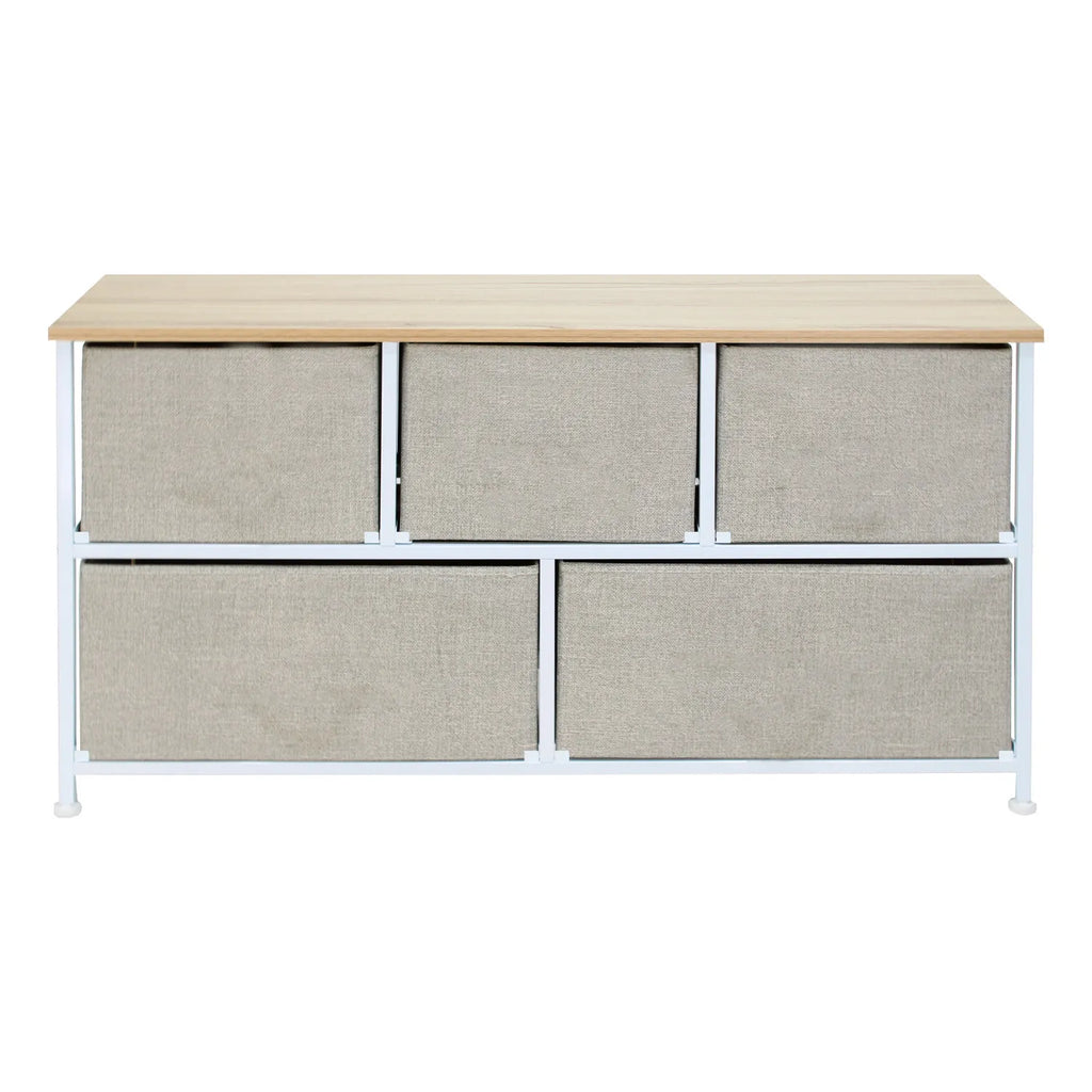 Credenza Organizador Carintia 5 Cajones
