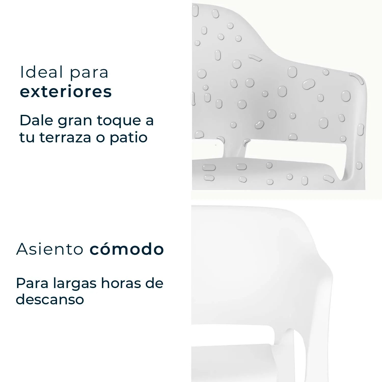 Set de 4 Sillas Capri