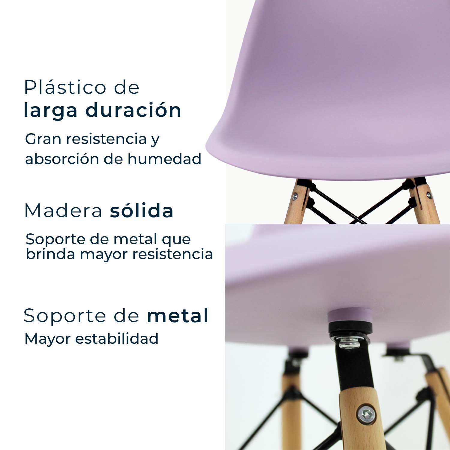 Set de 4 Sillas Oslo