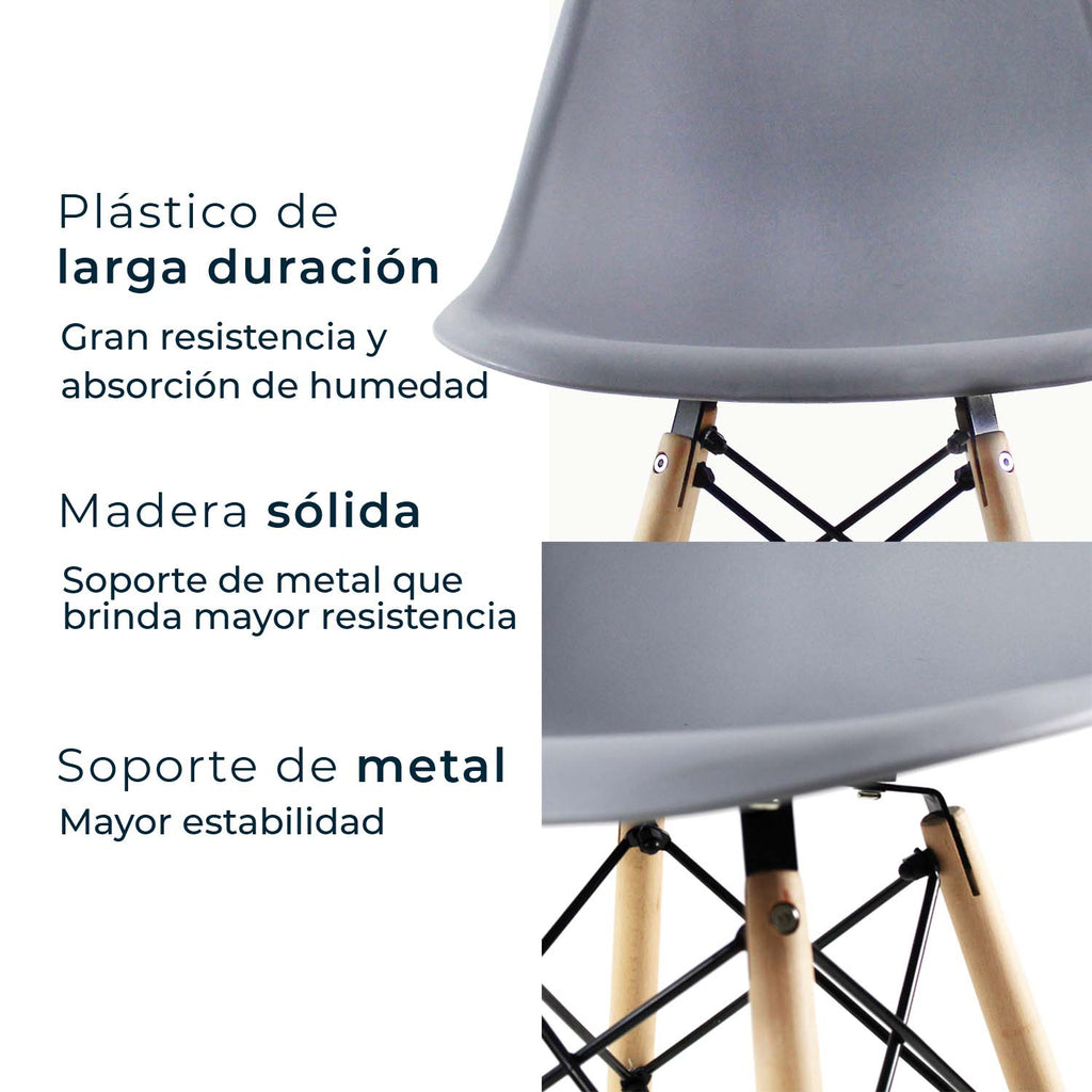 Set de 4 Sillas Oslo