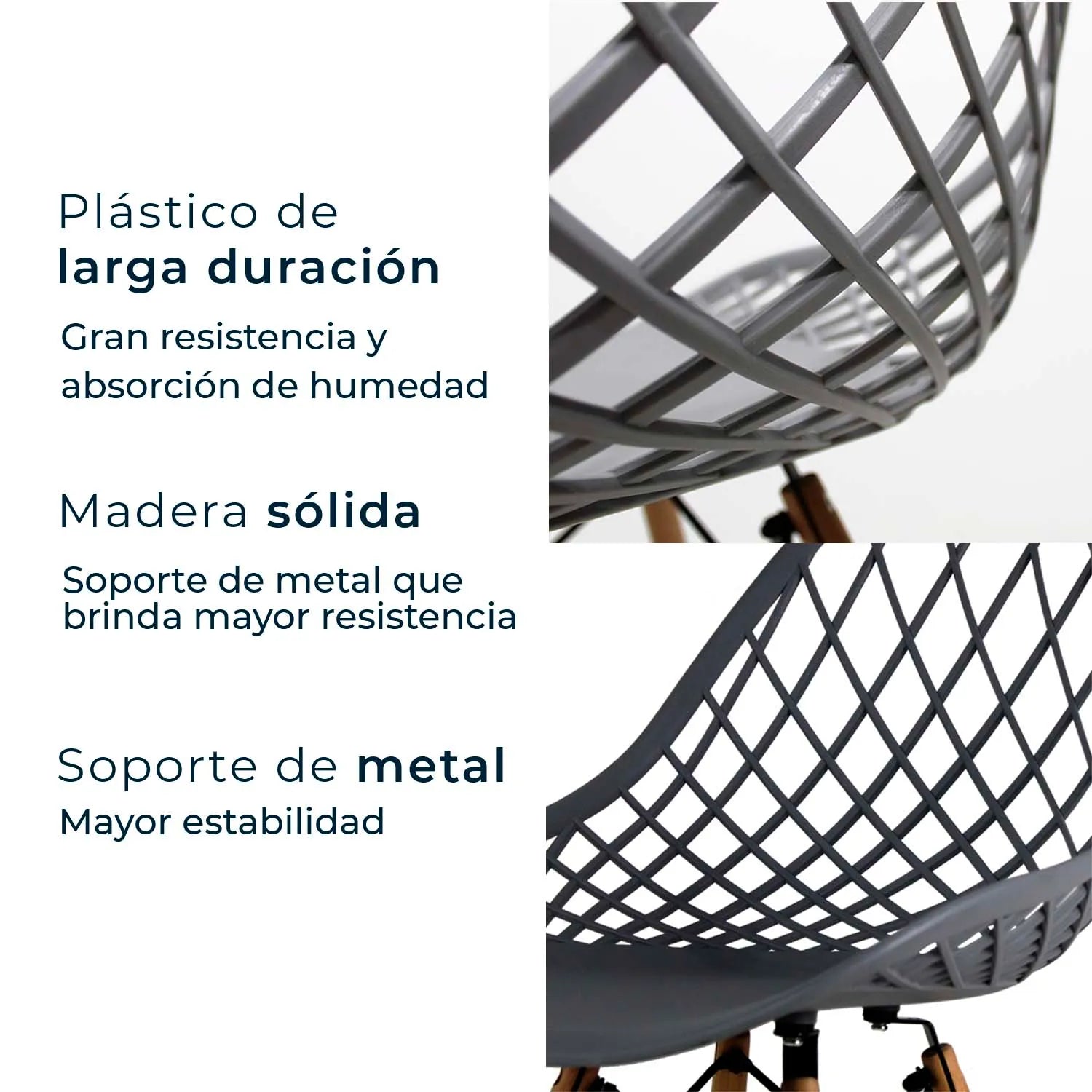 Comedor Mesa Oslo Cristal T8 Nogal + 4 Silla Vento