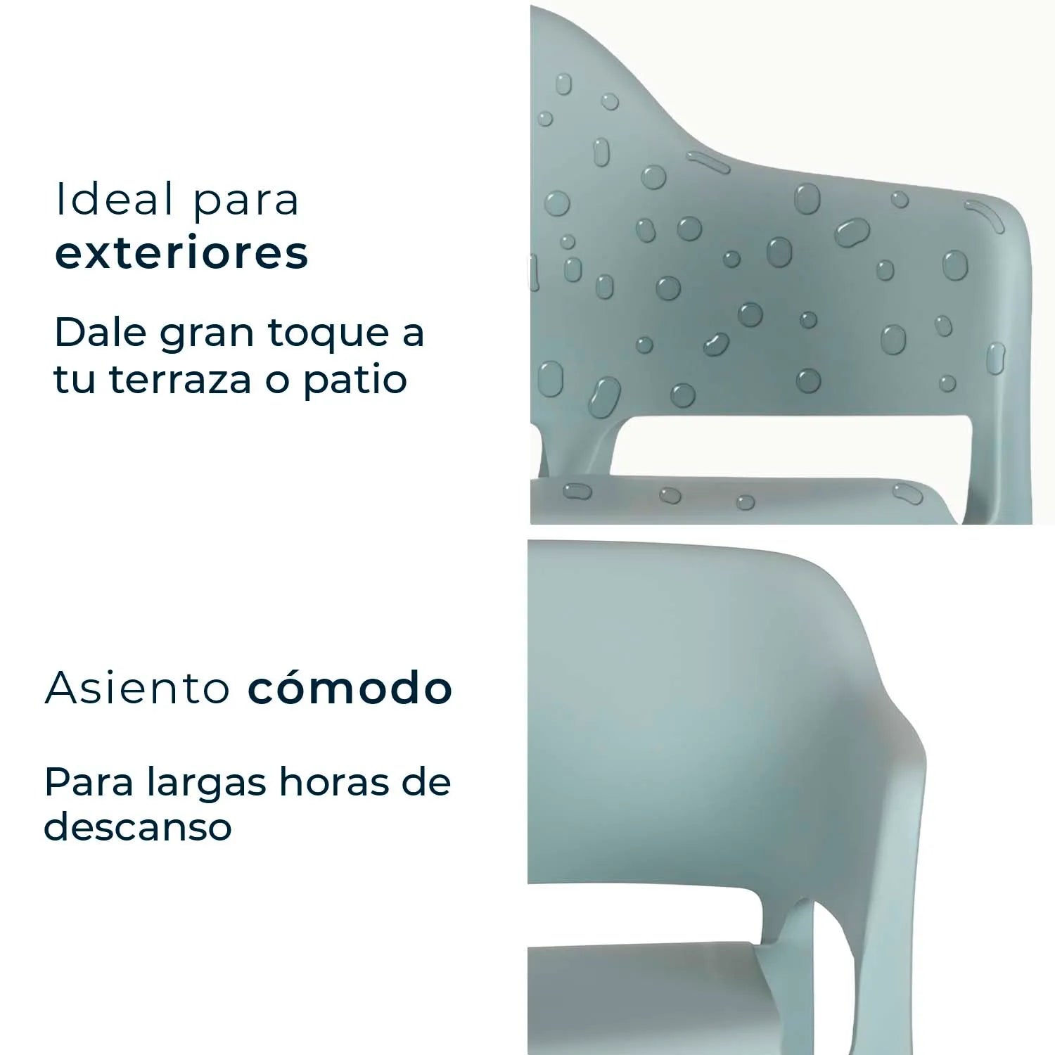 Set de 4 Sillas Capri