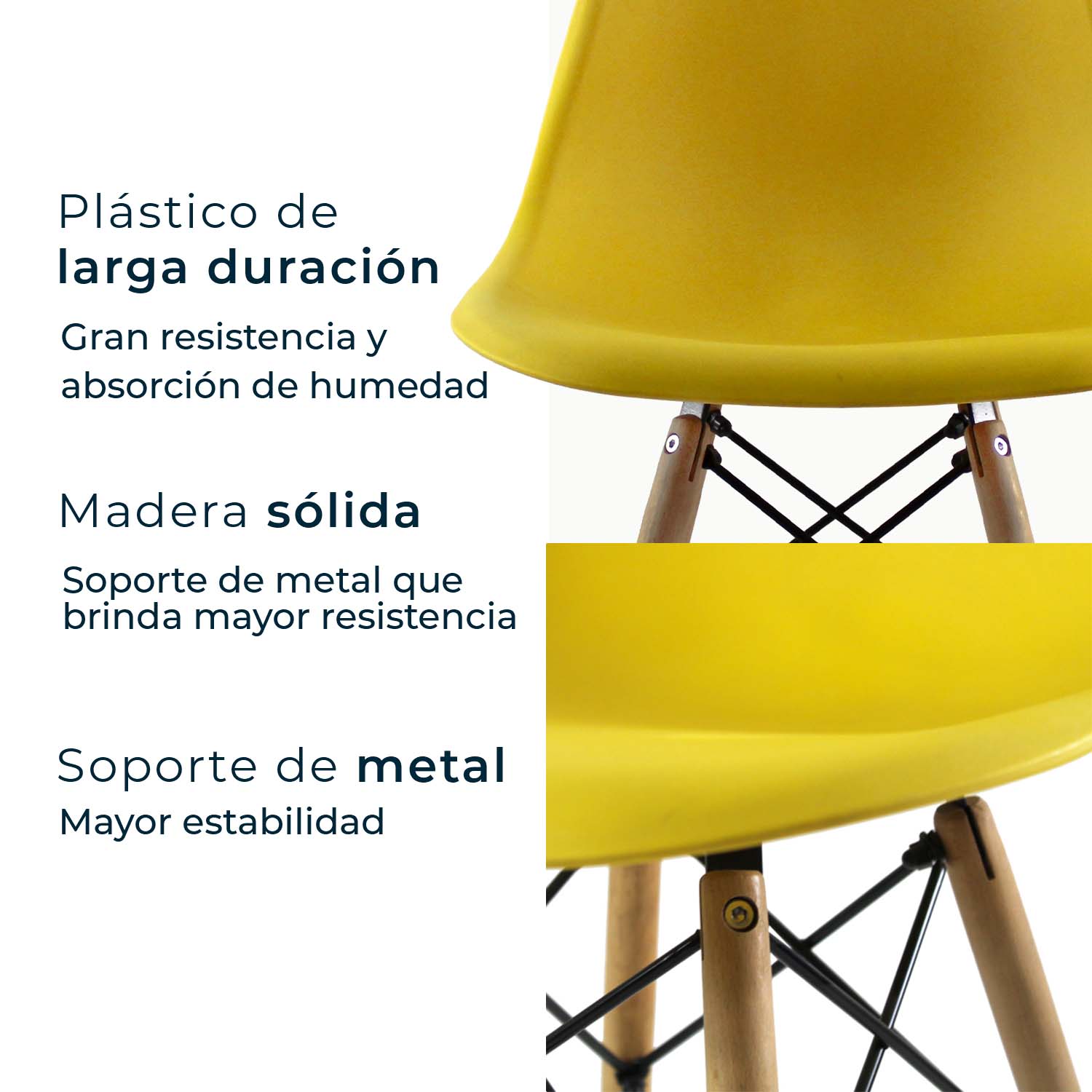 Set de 4 Sillas Oslo