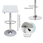 Set De 2 Bancos Altos Sion