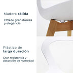 Set de 4 sillas Moura