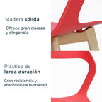 Set de 4 sillas Moura