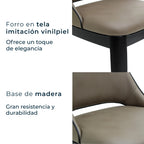 Silla de comedor Branco