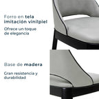 Silla de comedor Branco