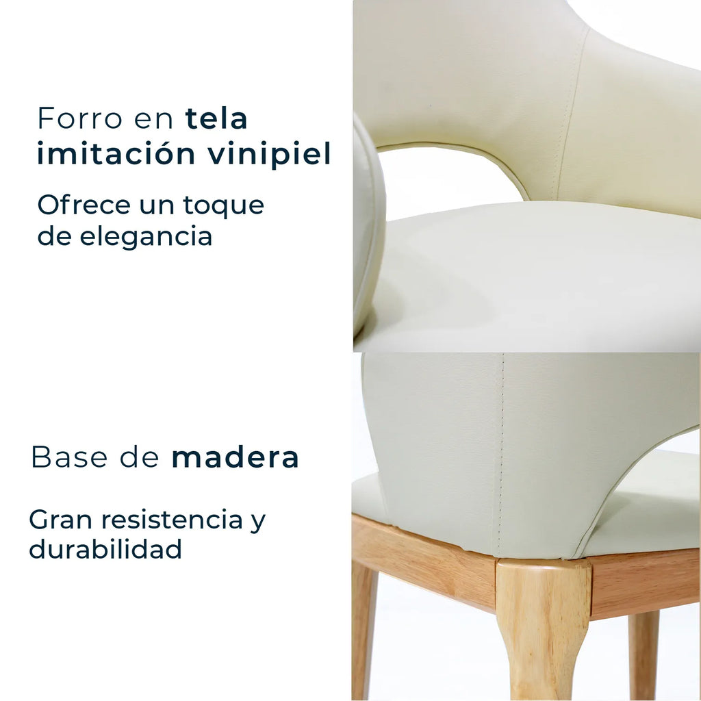 Silla de comedor Viseo