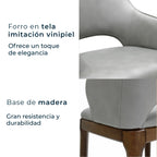 Silla de comedor Viseo