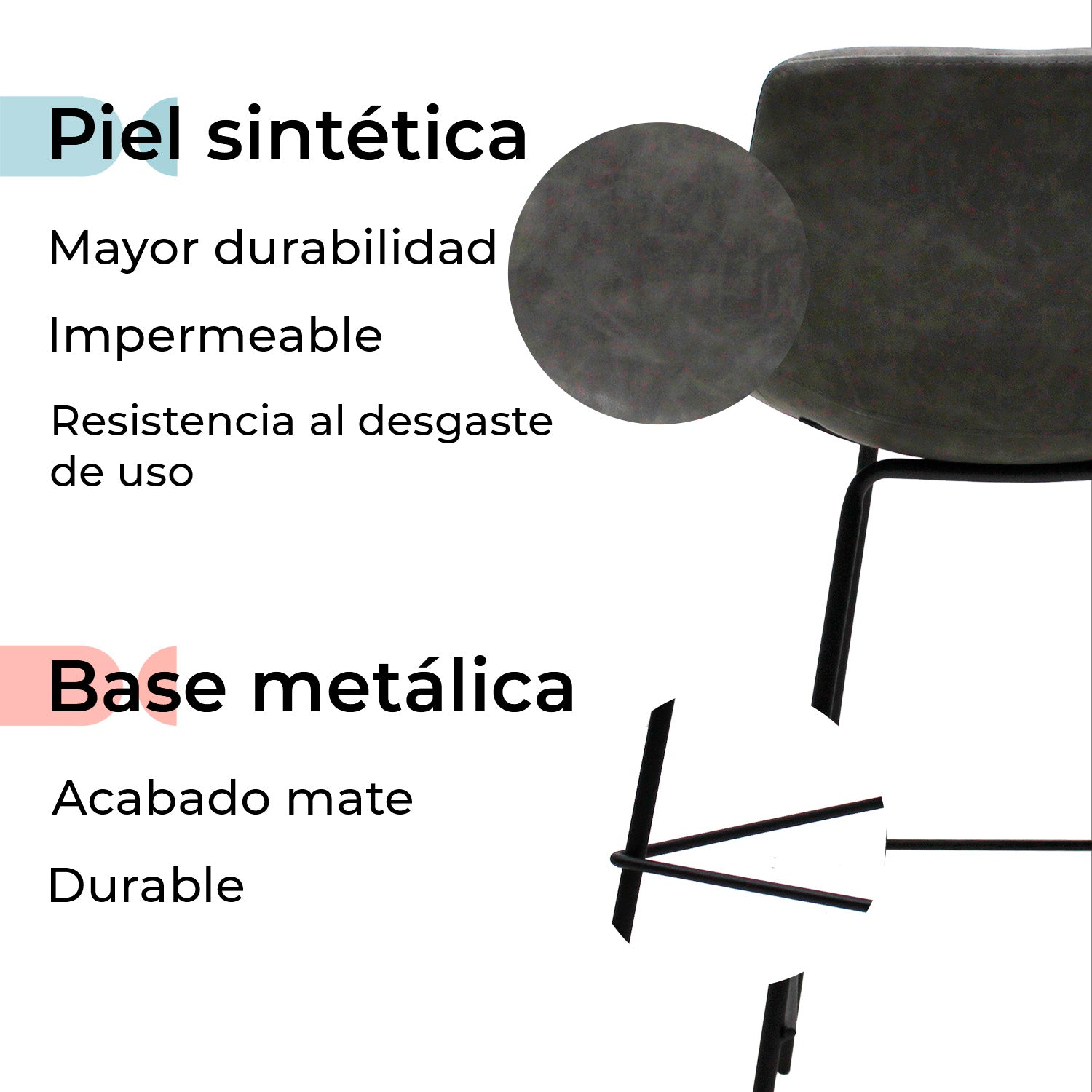 Set de 2 Bancos Gerona