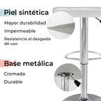 Set De 2 Bancos Altos Sion