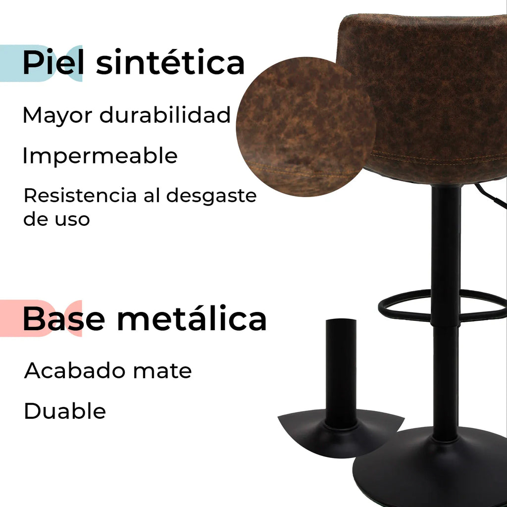 Set 2 Bancos Altos Zurich