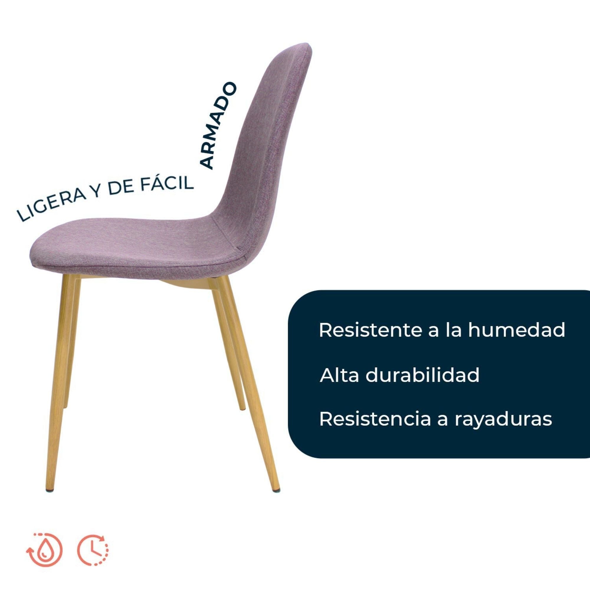 Set de 4 Sillas Hogar Murcia