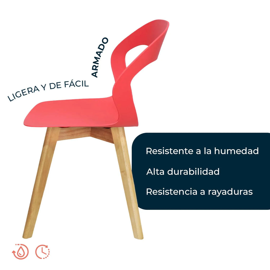 Set de 2 Sillas Moura