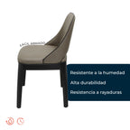 Silla de comedor Branco