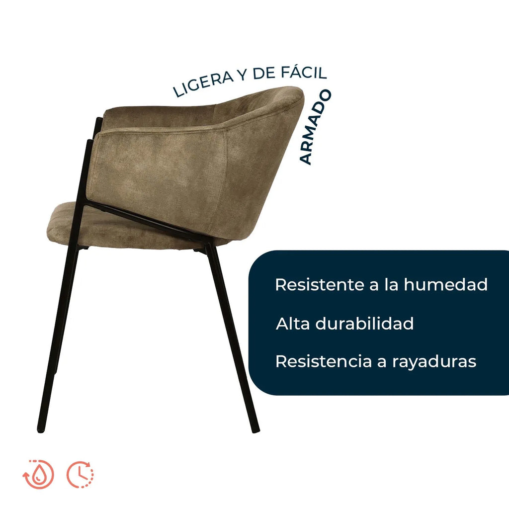 Silla de comedor 2101 Isolla