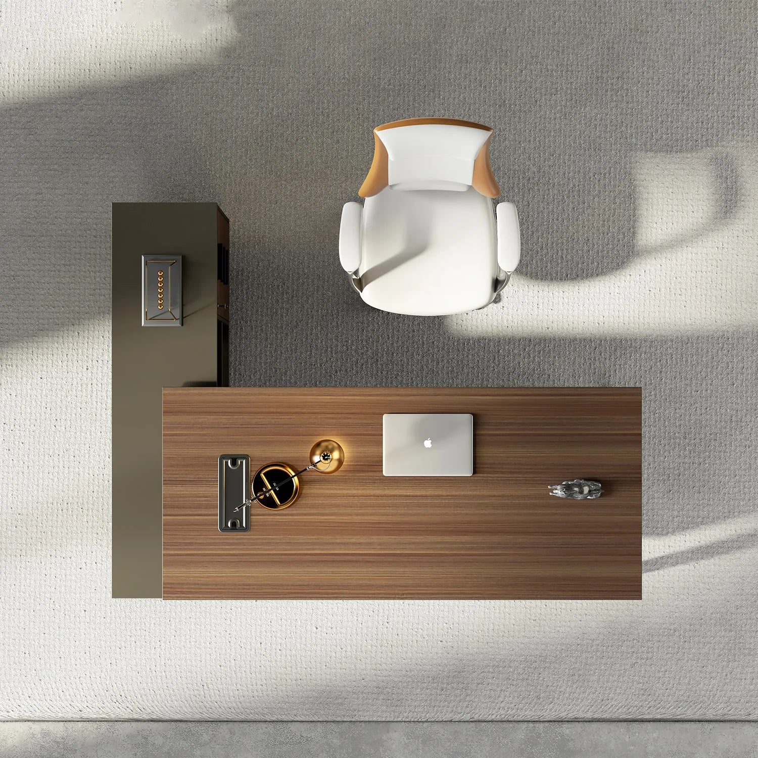 Escritorio ejecutivo Cracovia 160 Lateral