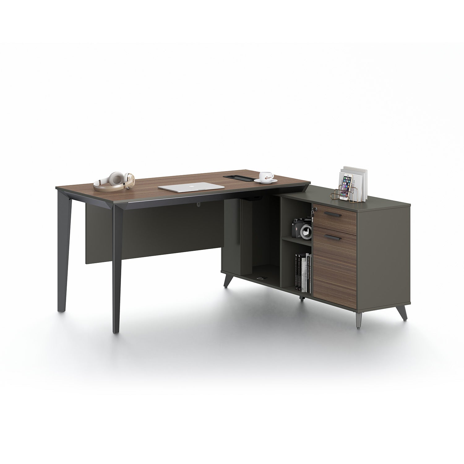 Escritorio ejecutivo Cracovia 160 Lateral