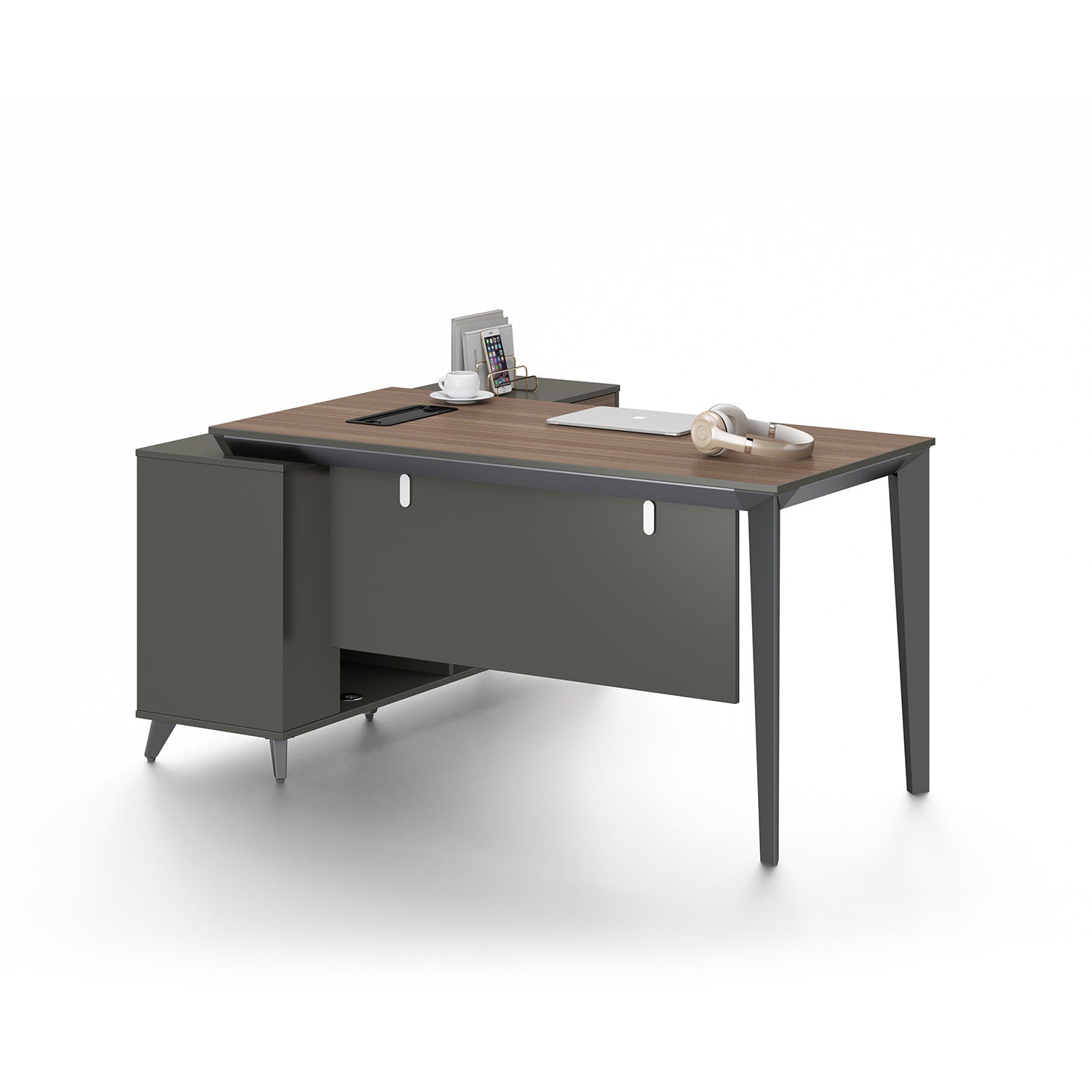 Escritorio ejecutivo Cracovia 160 Lateral