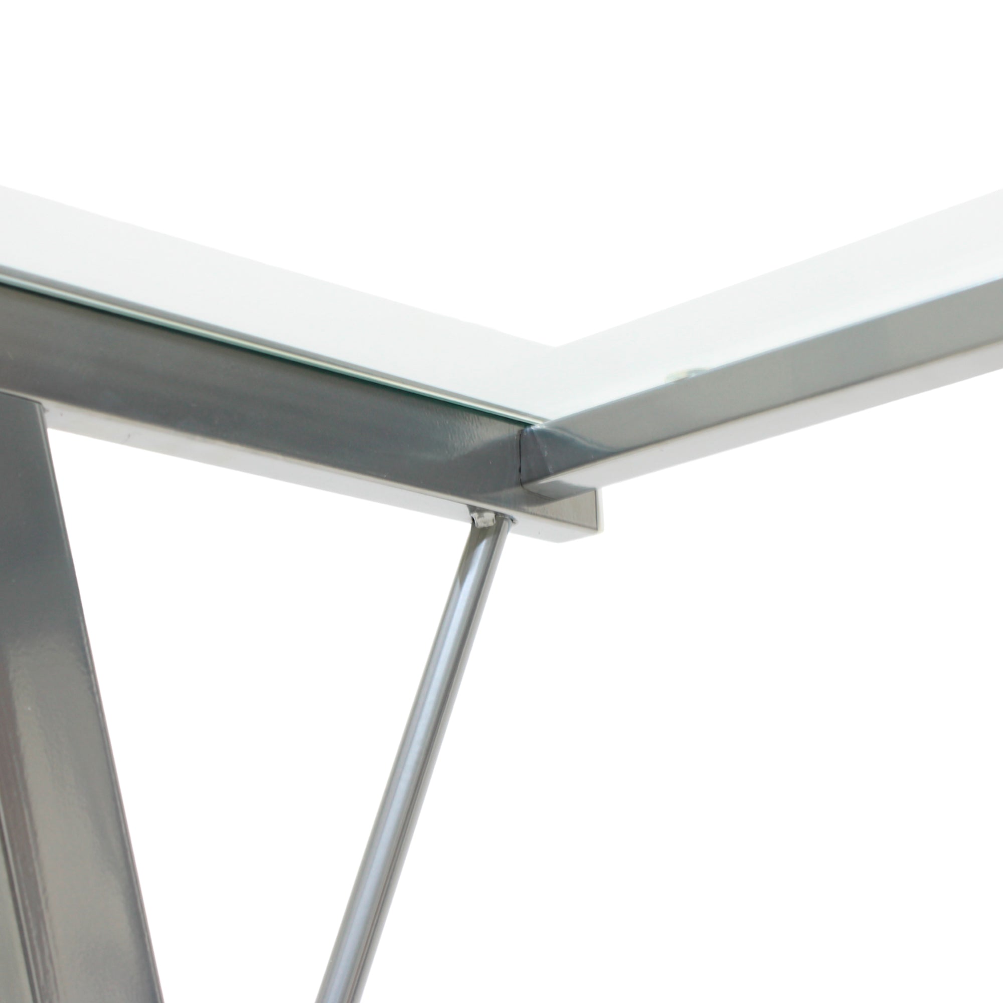 ESCRITORIO JM-907G CRISTAL TEMPLADO