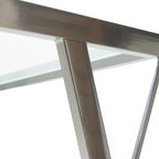 ESCRITORIO JM-907G CRISTAL TEMPLADO