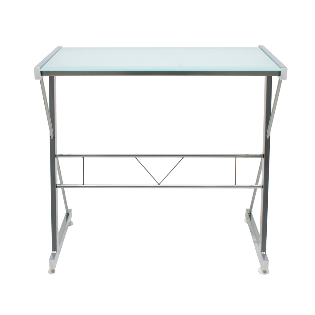 ESCRITORIO JM-907GE CRISTAL ESMERILADO