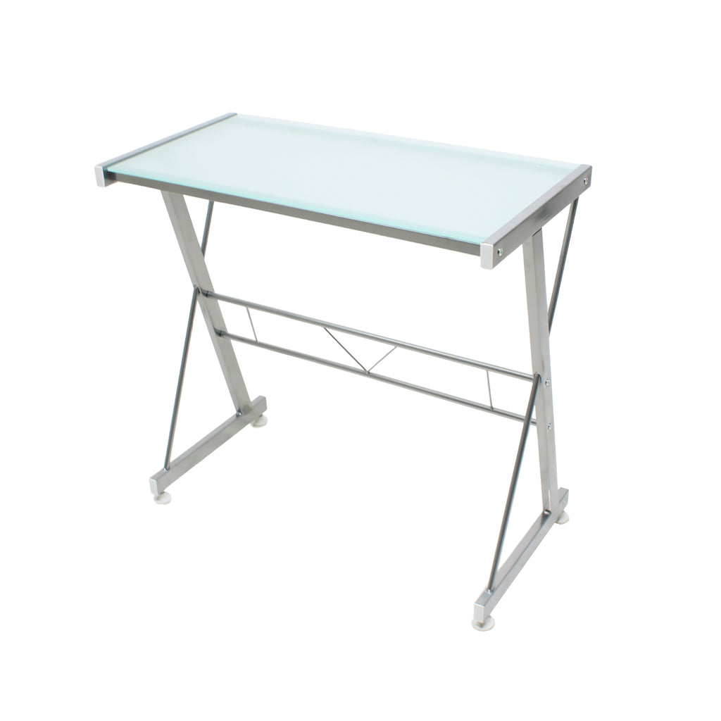 ESCRITORIO JM-907GE CRISTAL ESMERILADO