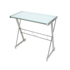 ESCRITORIO JM-907GE CRISTAL ESMERILADO