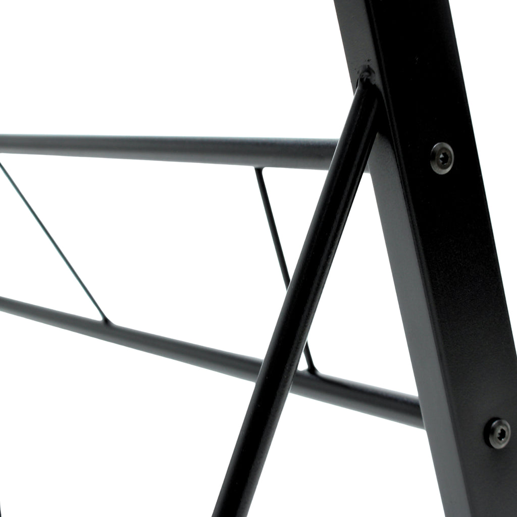 ESCRITORIO JM-907GN CRISTAL NEGRO