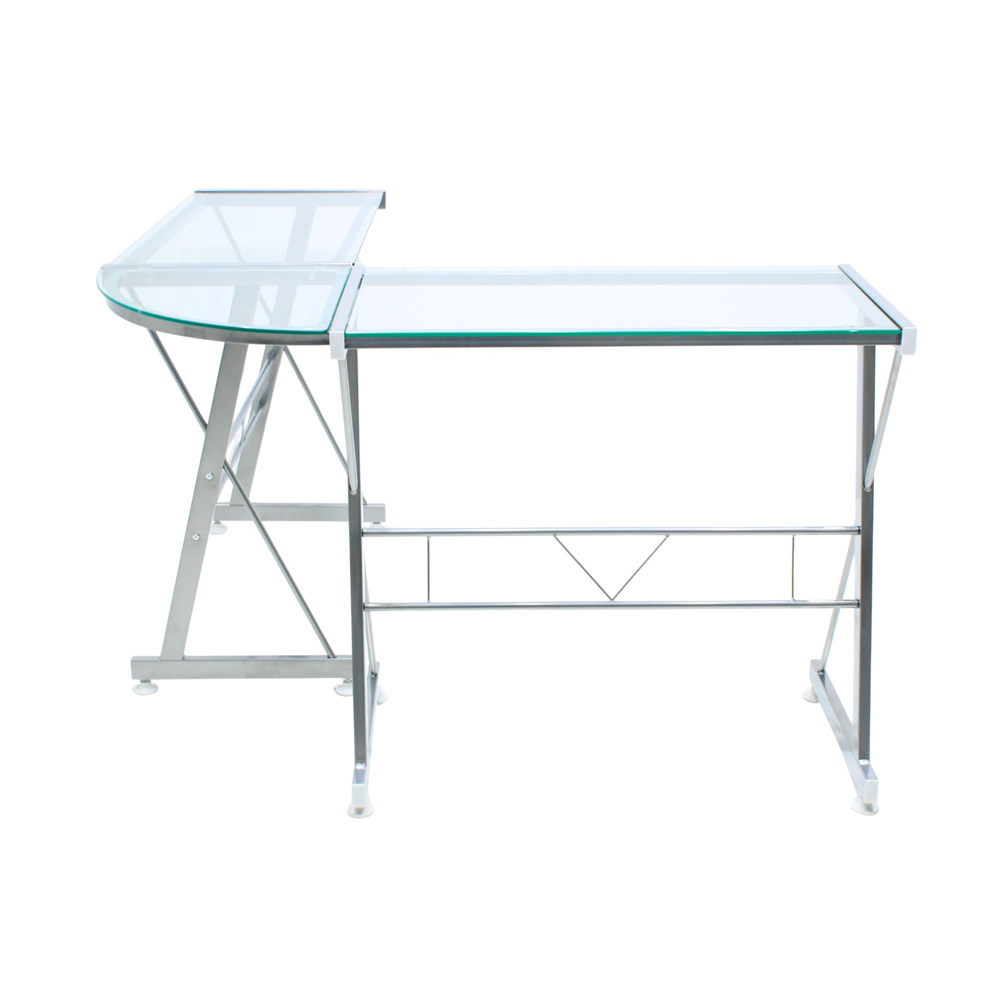 ESCRITORIO JM-909G CRISTAL TEMPLADO