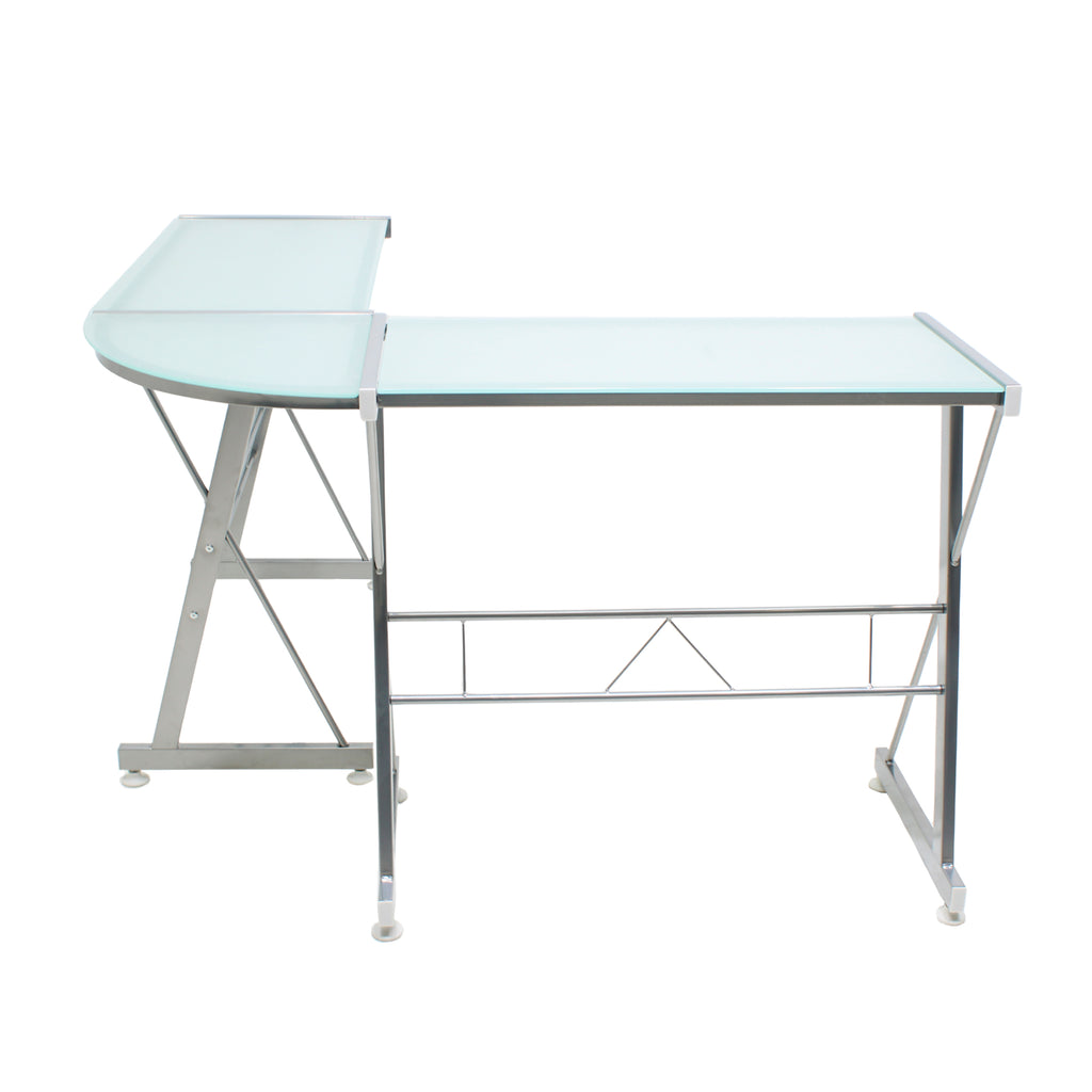 ESCRITORIO JM-909GE CRISTAL ESMERILADO