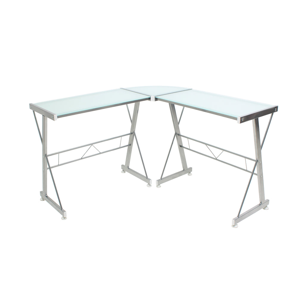 ESCRITORIO JM-909GE CRISTAL ESMERILADO