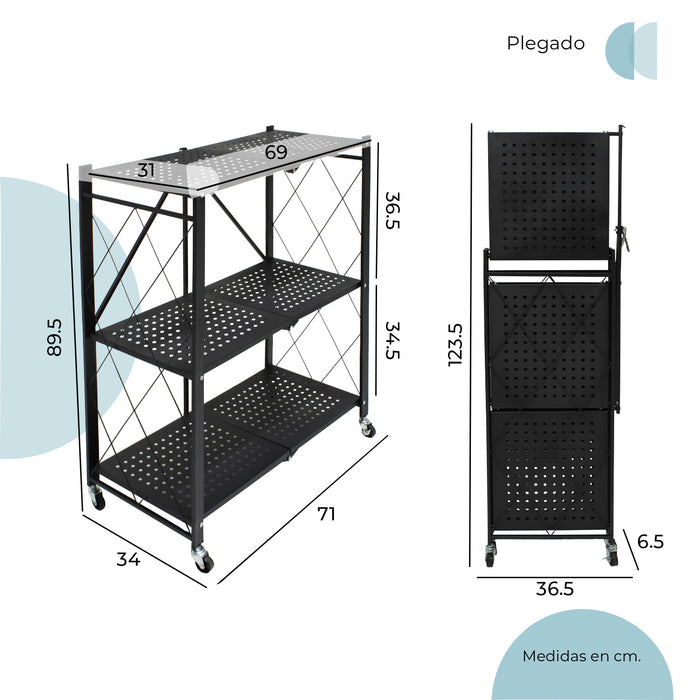 Estante plegable Tartu 1683 Bajo