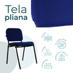 Set de 4 Sillas Fijas Tela 104Z