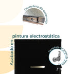 Archivero Metálico 3 gavetas Carta 17438 Negro