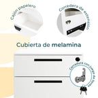 Archivero Melamina 2+1 gavetas Carta Zadar