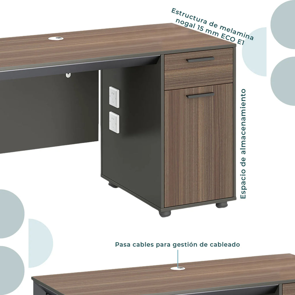 Escritorio ejecutivo Cracovia 120