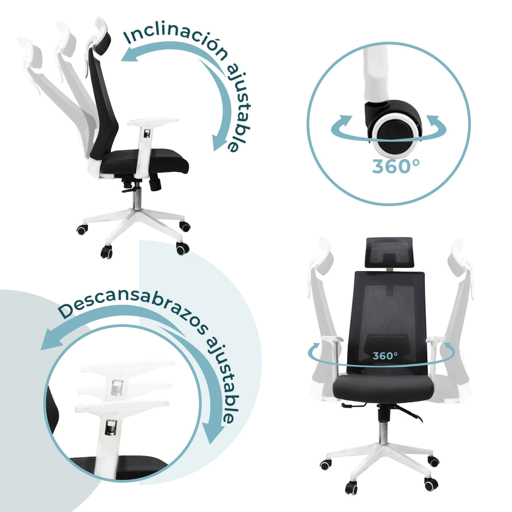 Silla Directiva Carrara W