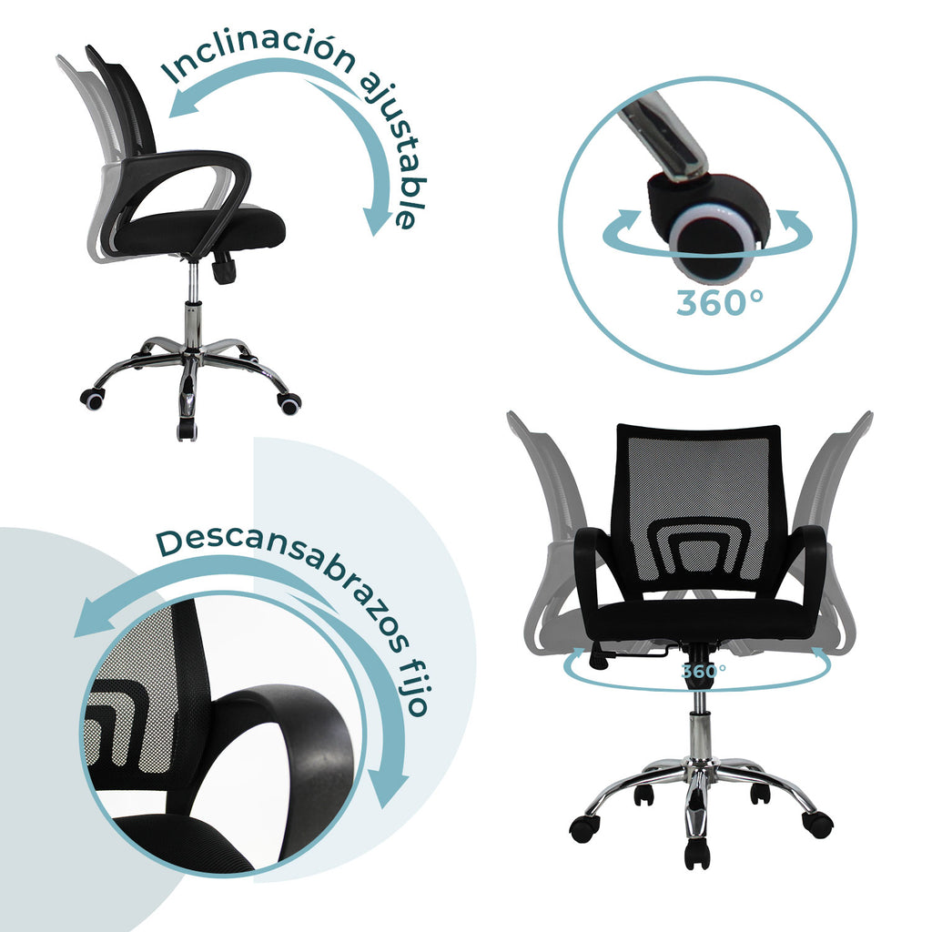 Silla Ejecutiva 107 Mesh