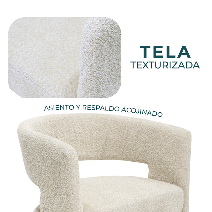 Sillón Ponza 348 Beige