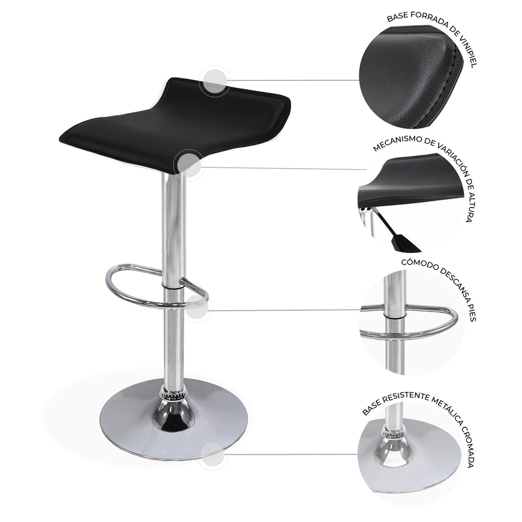 Set De 2 Bancos Altos Sion