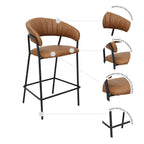 Set de 2 Bancos Caceres 65cm W29