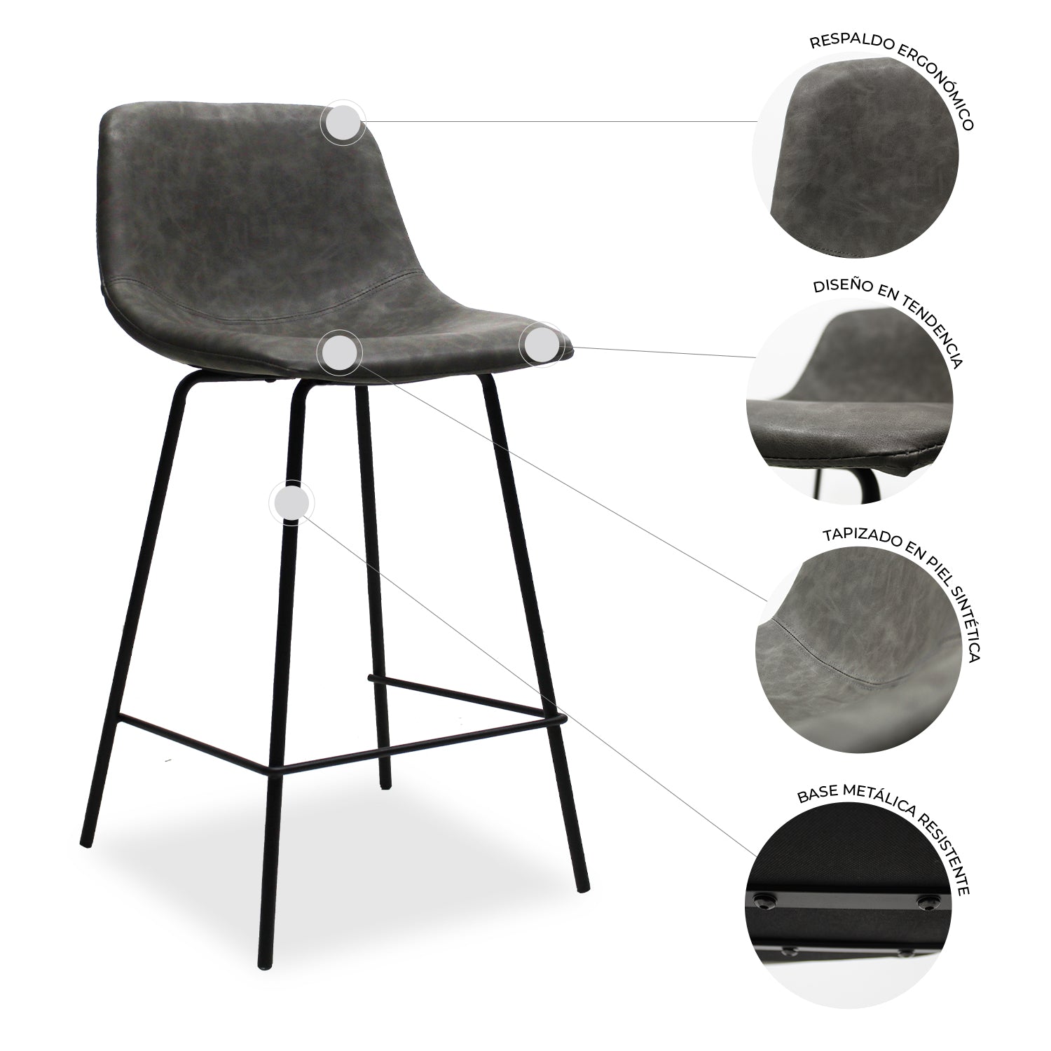 Set de 2 Bancos Gerona