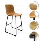 Set de 2 Bancos Phoenix  65cm