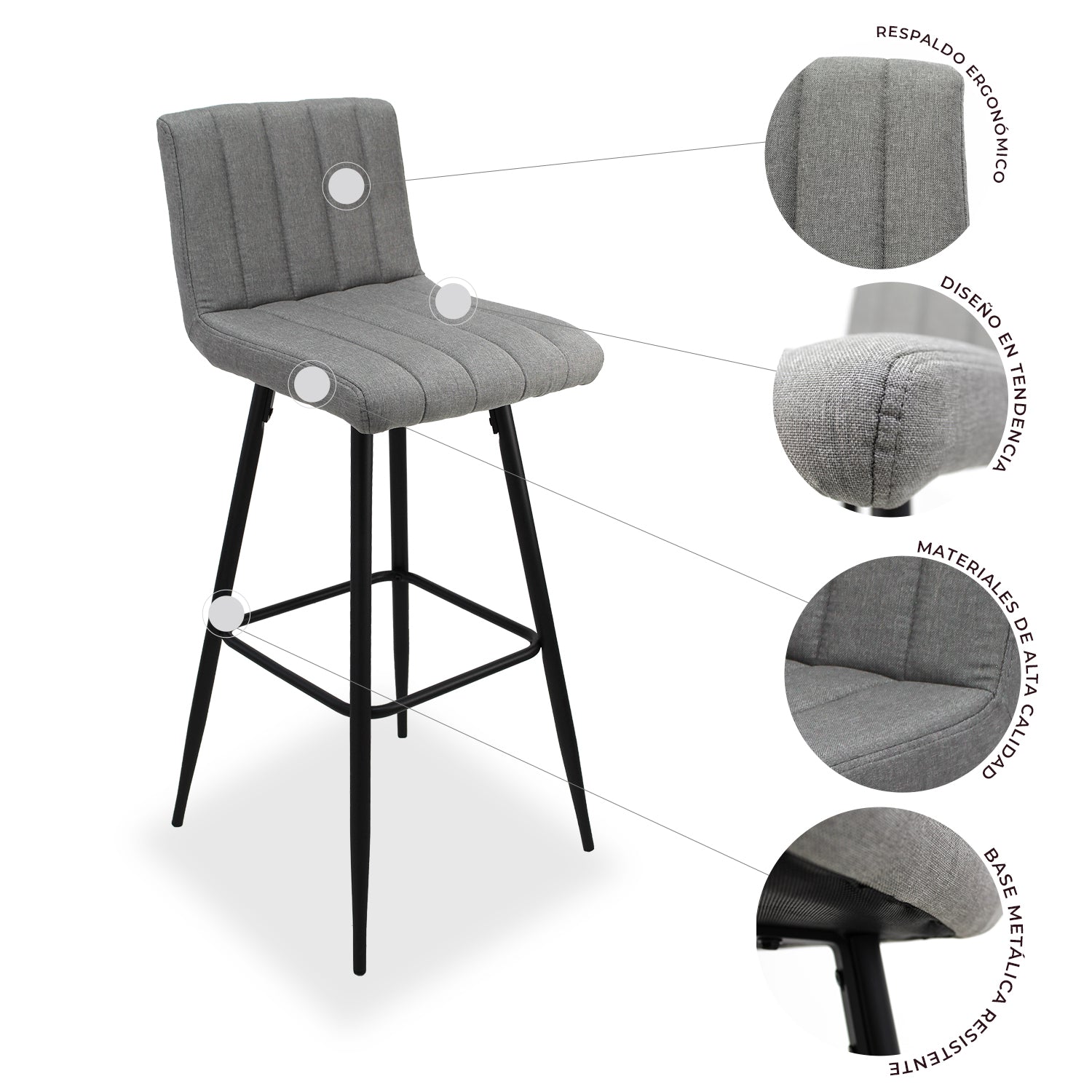 Set 2 Bancos Altos Pizol