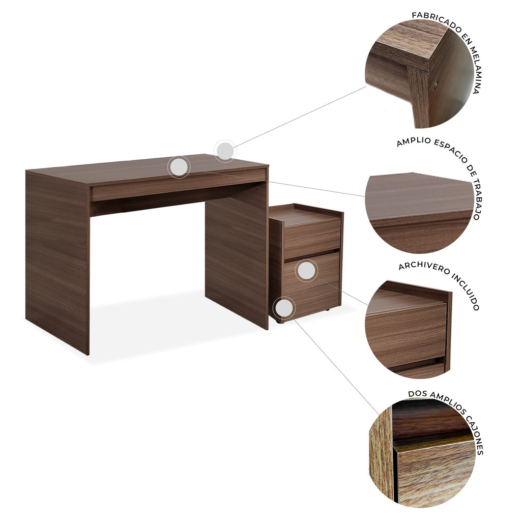 Escritorio con archivero Monterosso